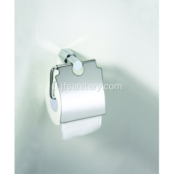 Toilet Paper Holder na May Cover Polished Chrome